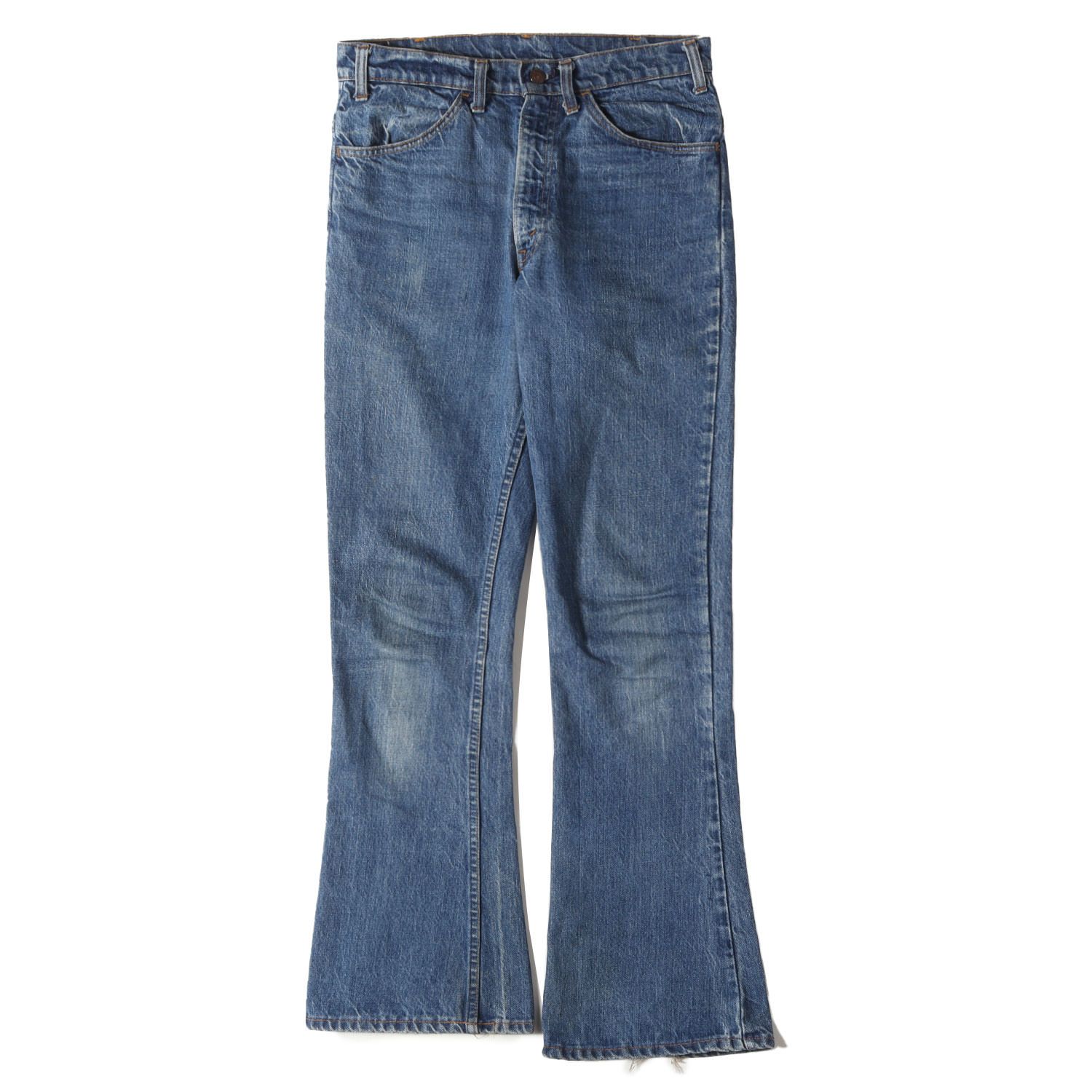 Levis / vintage ヴィンテージ リーバイス パンツ サイズ:W32相当 | 70s 646-0217 ベルボトム デニムパンツ | USA製 ボタン裏刻印 23 | インディゴ 45% | 70年代 古着 | ボトムス ジーンズ【メンズ】【中古】 Levis / vintage ヴィンテージ リーバイス パンツ サイズ:W32相当