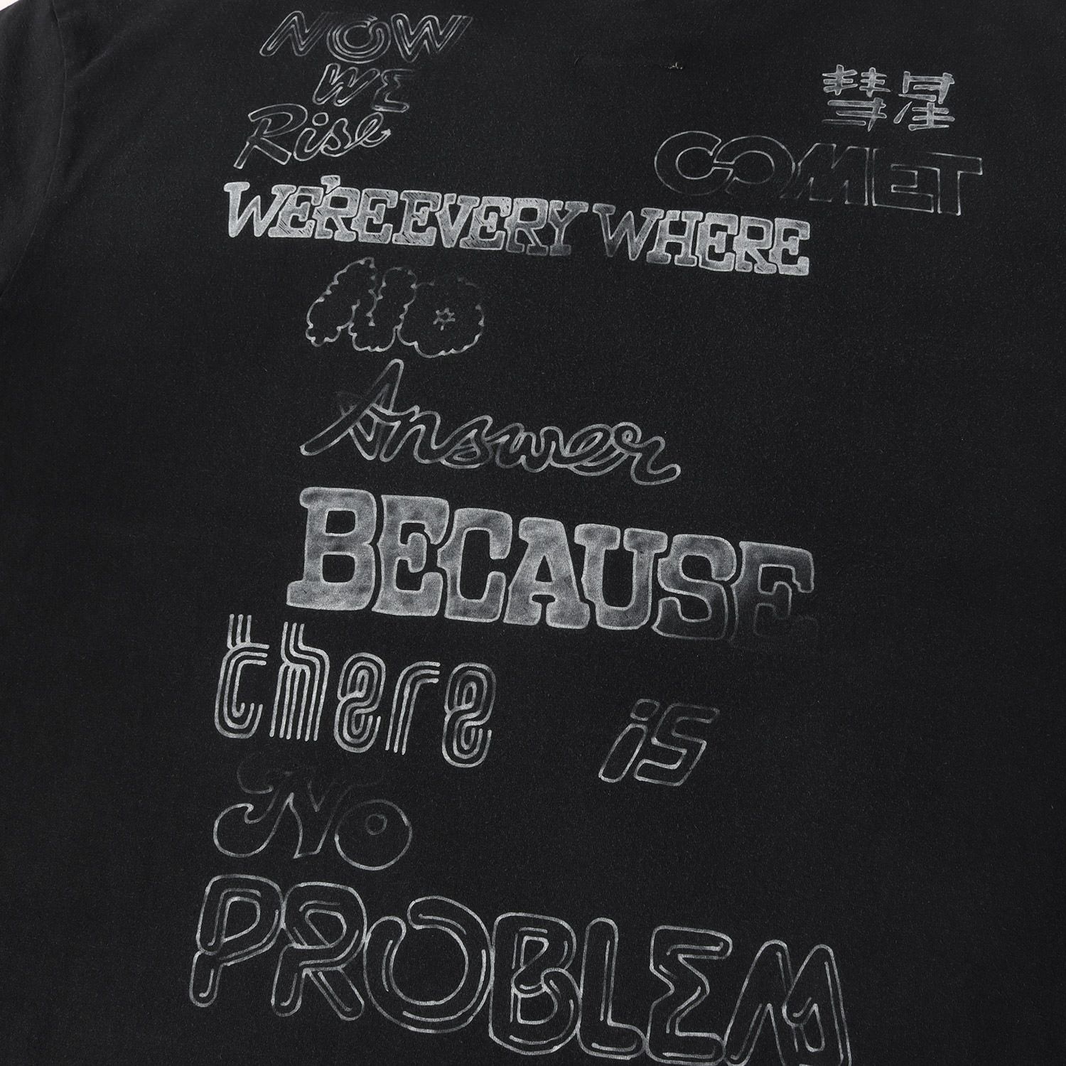 美品】MIHARA YASUHIRO ミハラヤスヒロ Tシャツ ブラック 黒 サイズ:40 