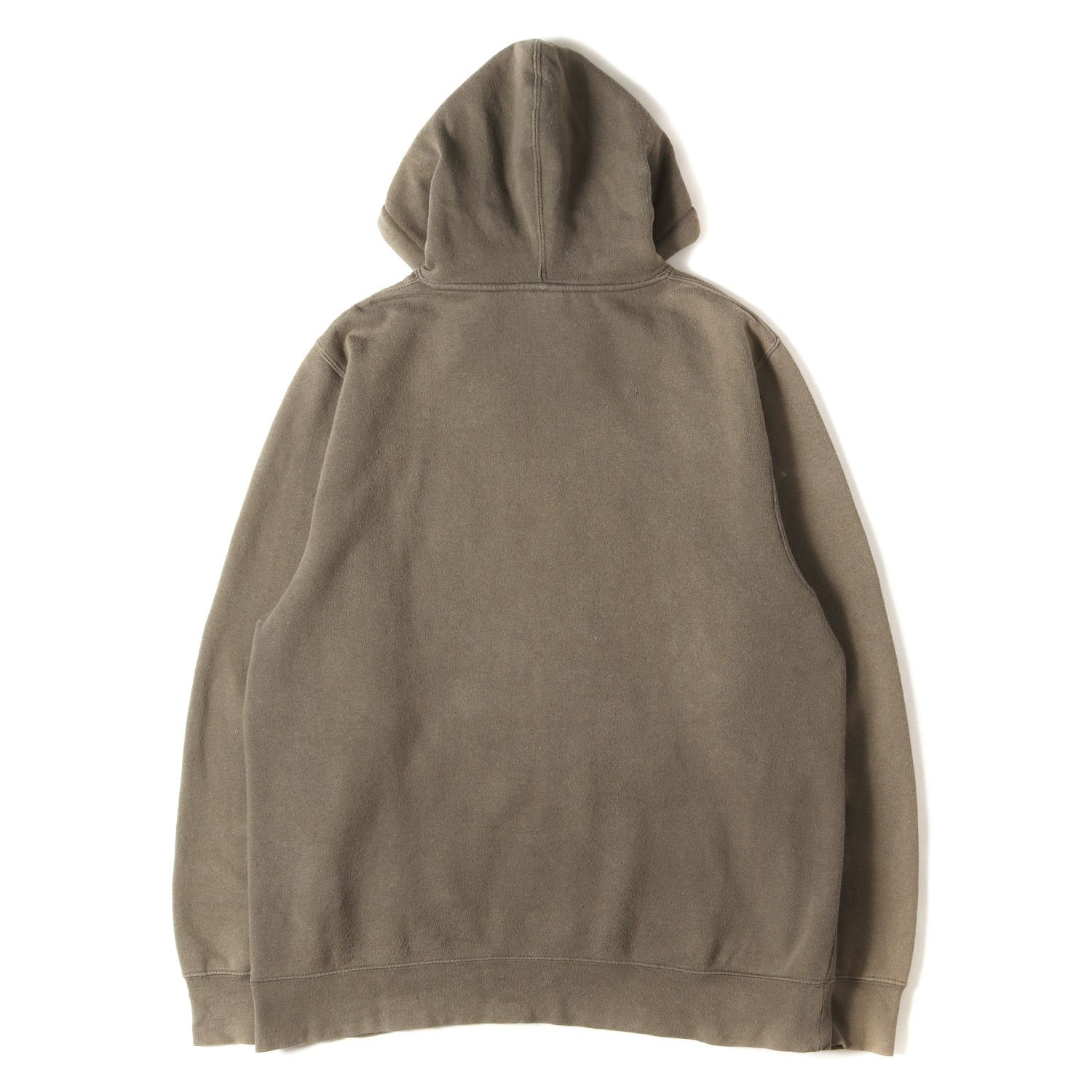 STUSSY ステューシー パーカー カーキ サイズ:XL | 00s アーチロゴ刺繍 
