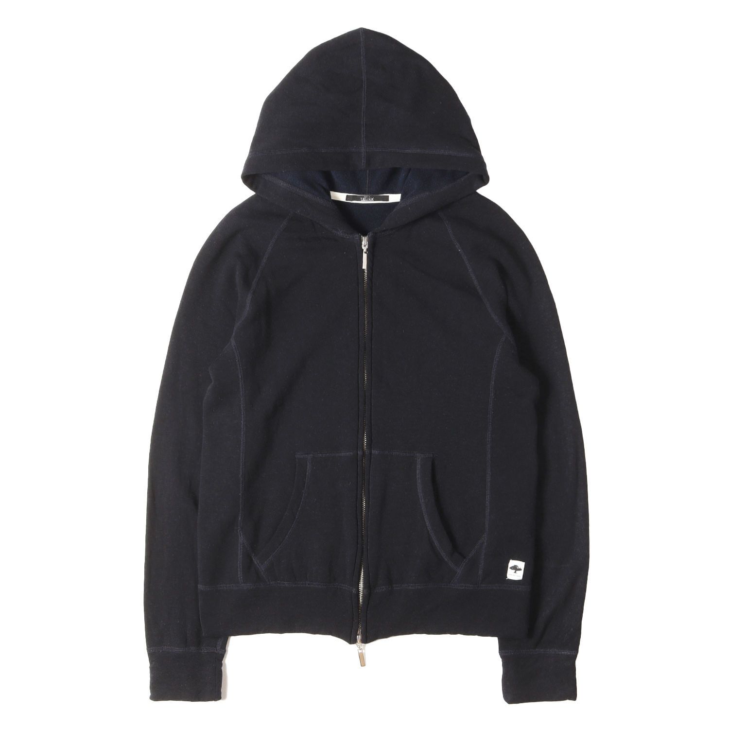 AUXCA.TRUNK オーカ・トランク パーカー ネイビー 紺 サイズ:L