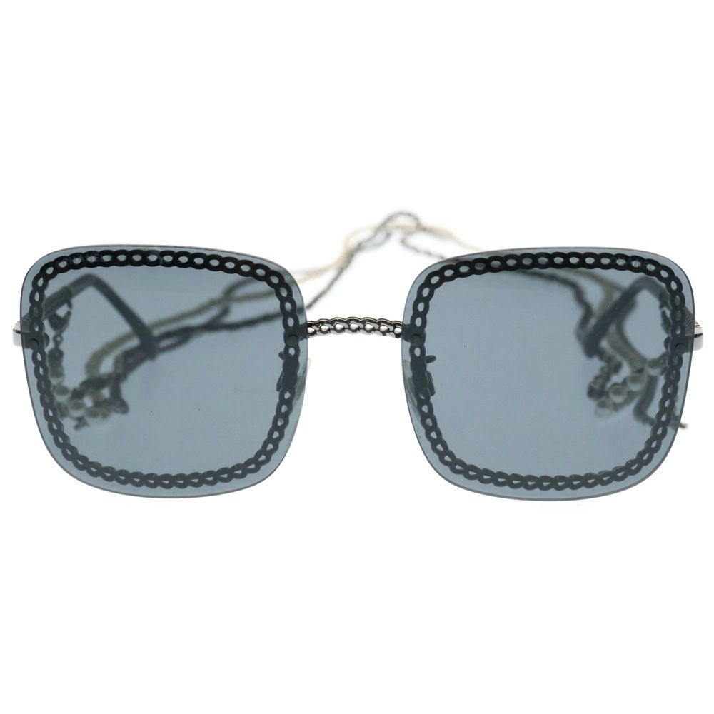 CHANEL (シャネル) 4244 c.108/S4 3連チェーンデザイン スクエア 