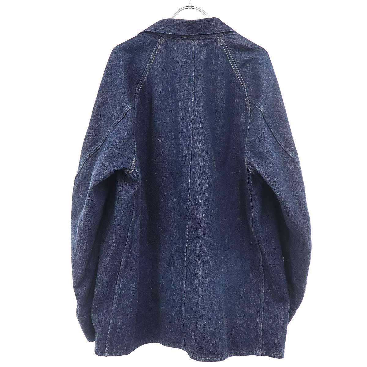 COMOLI コモリ 21SS デニム ワークジャケット T01-01004 インディゴ 2 