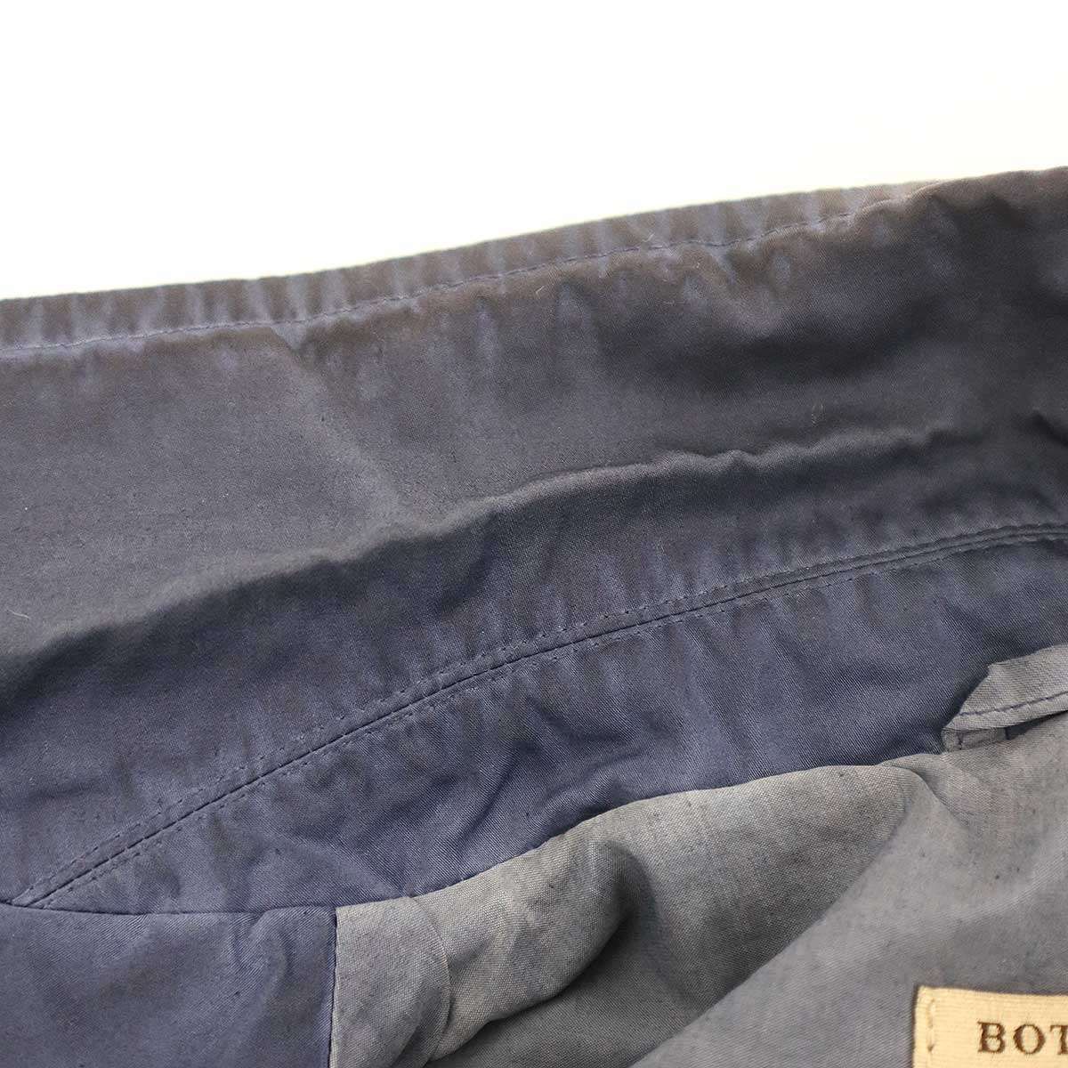 メンズ BOTTEGA VENETA ボッテガヴェネタ ダスト加工ダブルジャケット