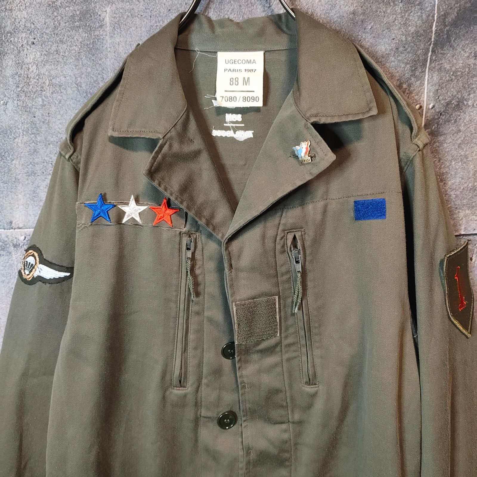 F2 ジャケット フランス軍 古着 FRENCH MILITARY フランス軍 空軍基地
