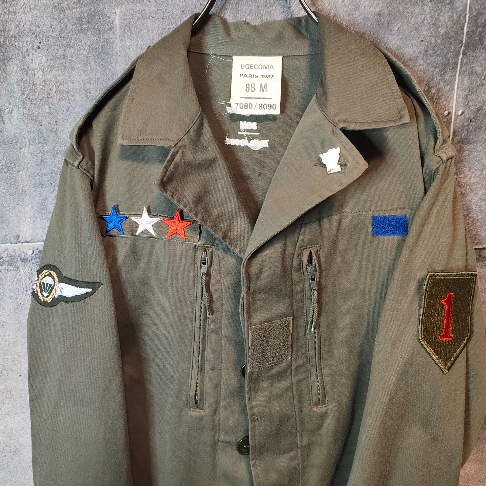 87年製 フランス軍 F2ジャケット 実寸L相当 カスタム ギャルソン元ネタ 
