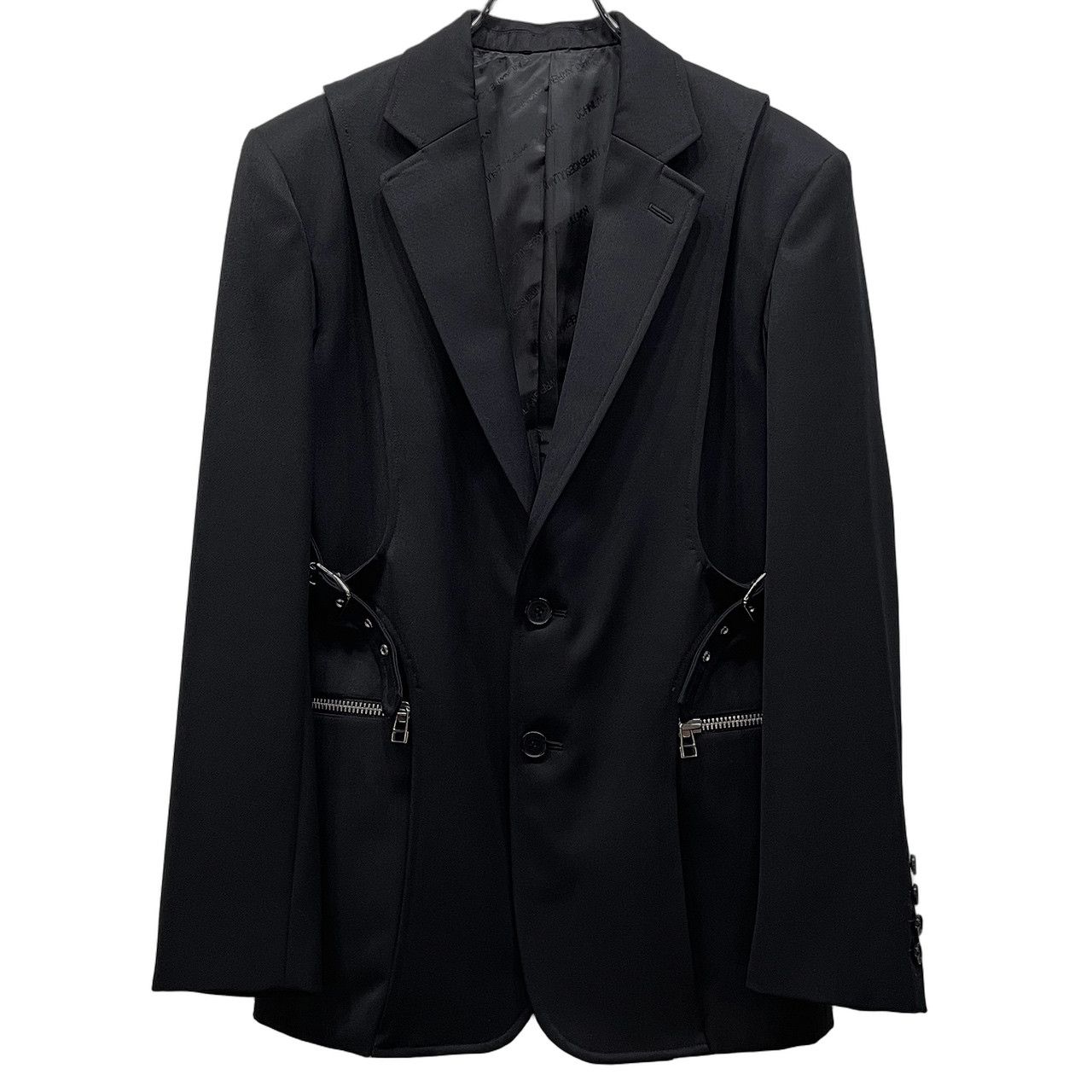 JOHN LAWRENCE SULLIVAN 21AW LAYERED JACKET ウールギャバジンサイド 
