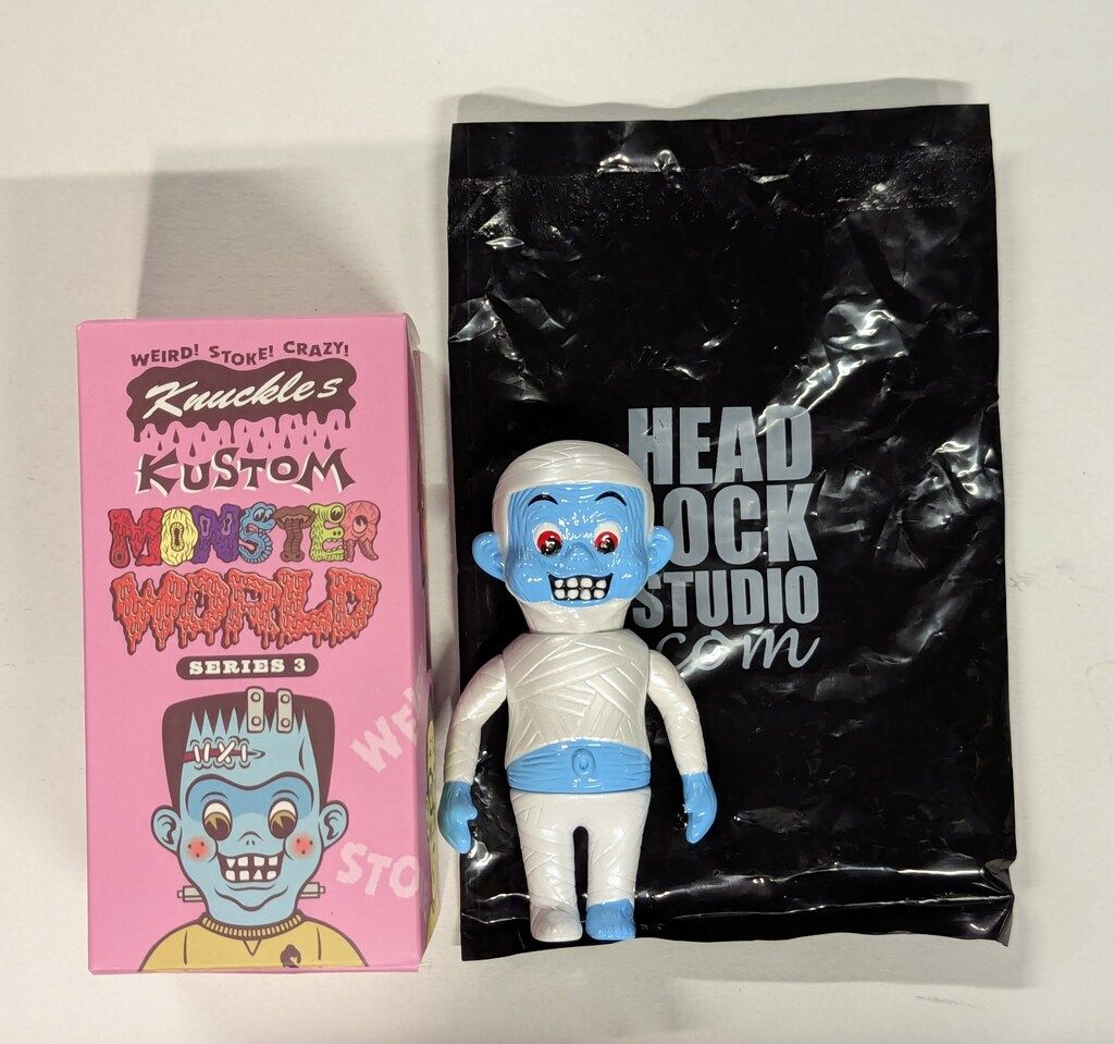 HOW2WORK Knuckle's Kustom Monster World SERIES2 HEAD LOCK STUDIO