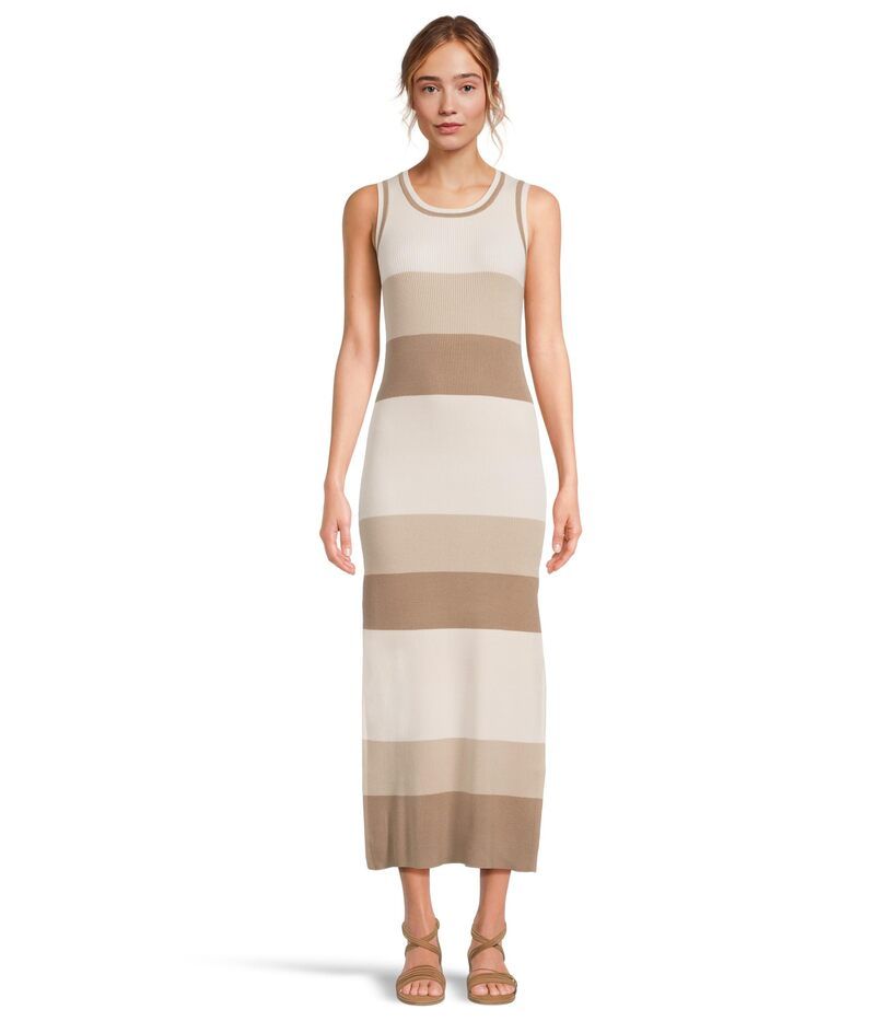 スプレンディット レディース トップス ワンピース セーター Splendid Katya Sweater Dress Neutral Multi マルチカラー
