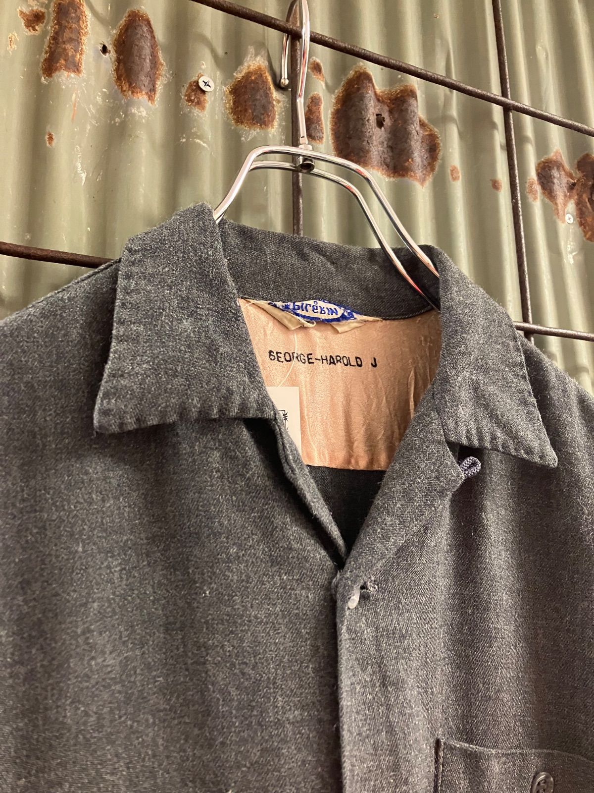 Vintage PILGRIM Gabardine Shirt 60