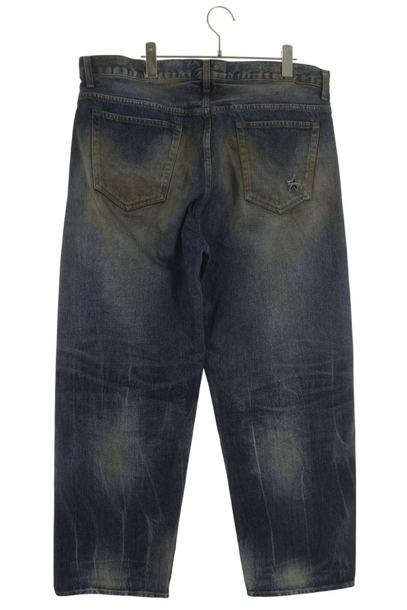 シュプリーム 25AW Distressed Loose Fit Selvedge Jean ルーズ