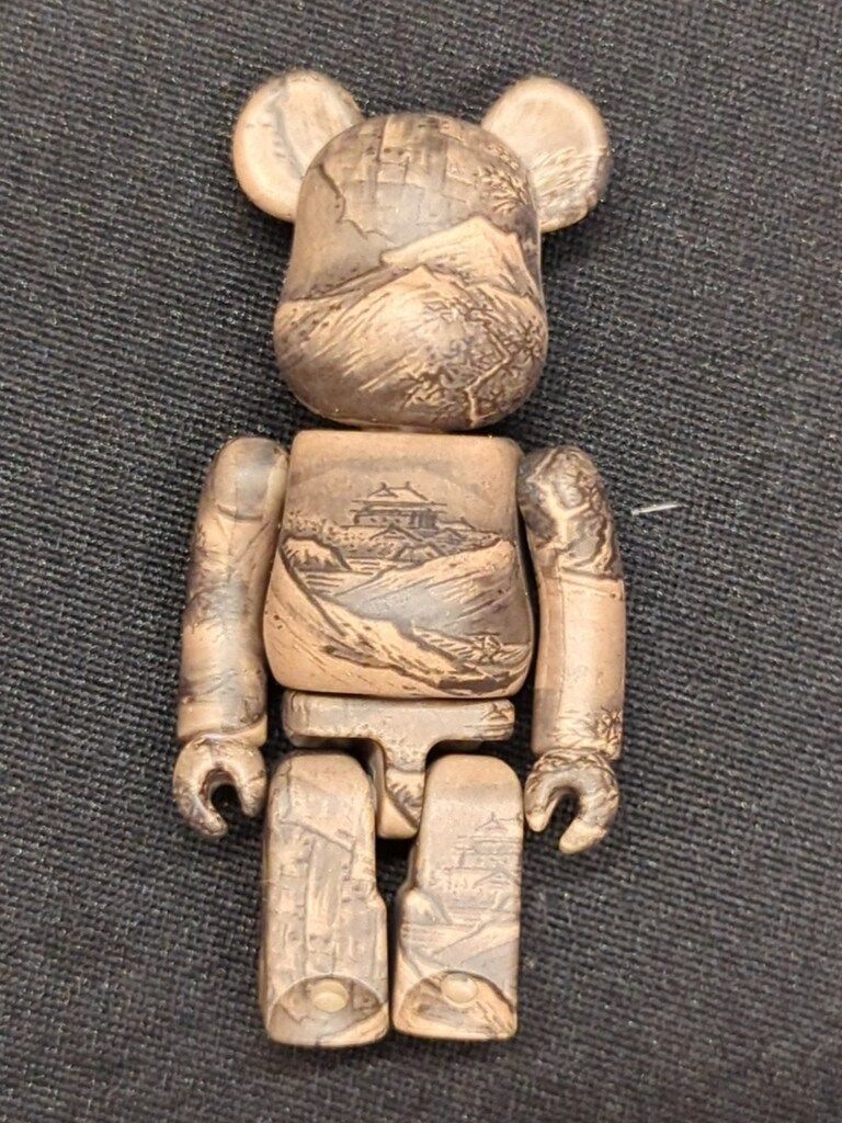 MEDICOMTOY BE@RBRICK 雪舟 国宝「秋冬山水図(冬景図)」 400+100