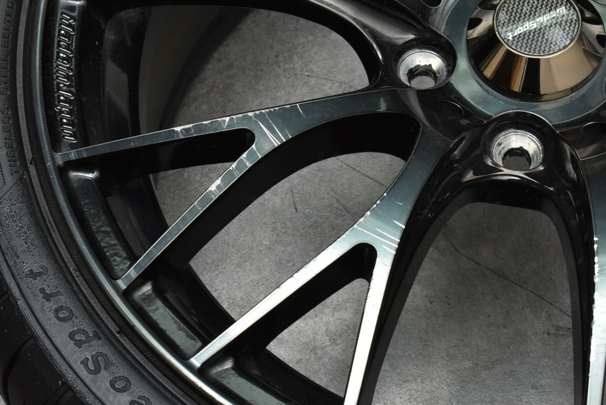 人気ホイール】ウェッズ WedsSport SA-20R 18in 7.5J +45 PCD114.3