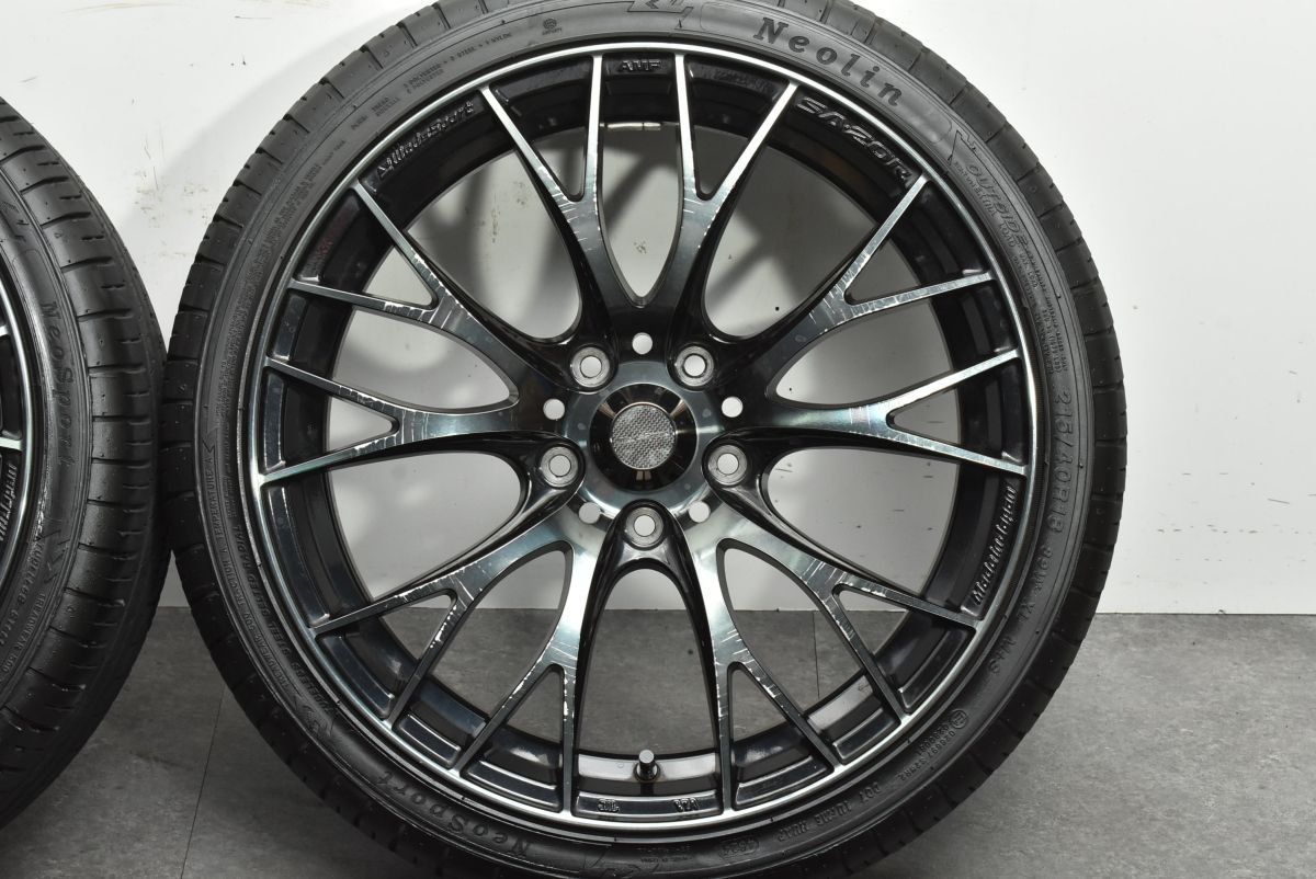 人気ホイール】ウェッズ WedsSport SA-20R 18in 7.5J +45 PCD114.3