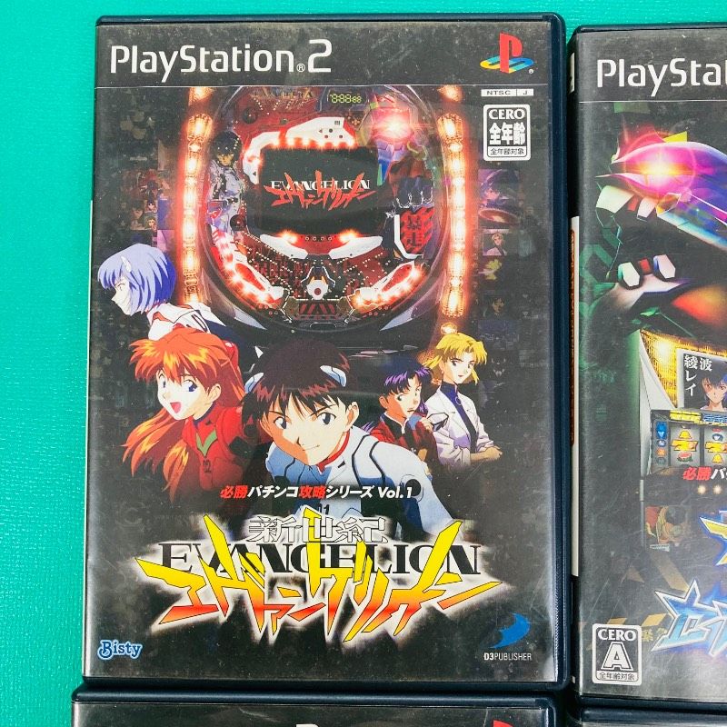 4点セット】 PS2 CR新世紀エヴァンゲリオン CR新世紀エヴァンゲリオン 