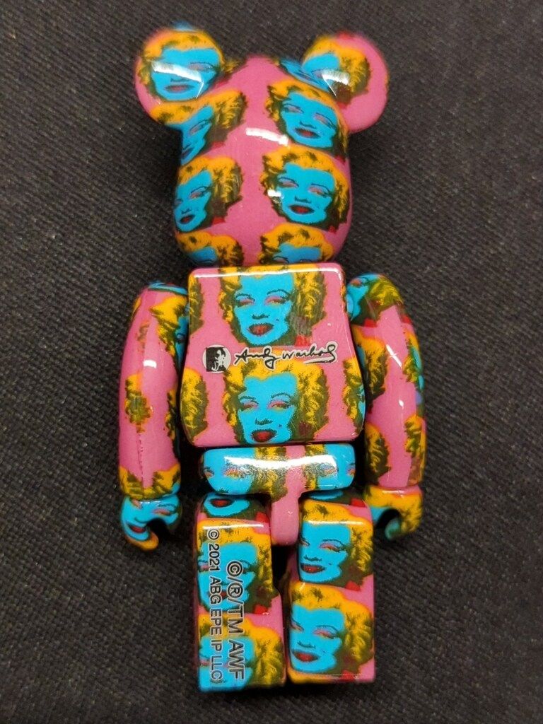MEDICOMTOY BE@RBRICK Andy Warhol' Marilyn Monroe #2 BE@RBRICK 100