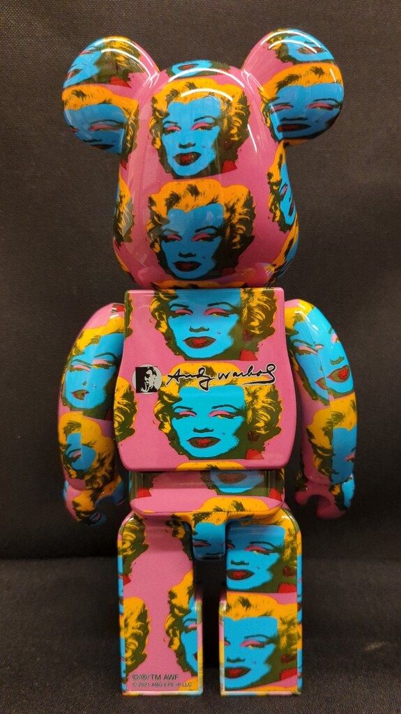 MEDICOMTOY BE@RBRICK Andy Warhol' Marilyn Monroe #2 BE@RBRICK 100