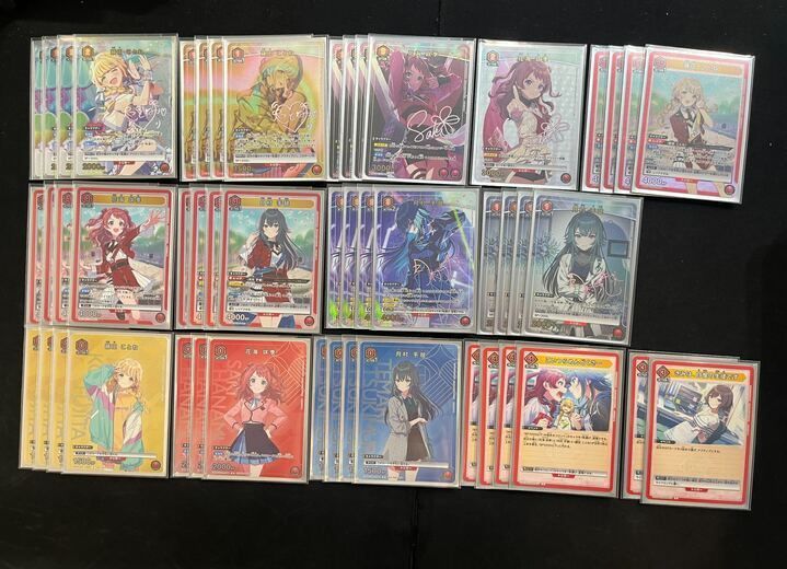 デッキ】学園アイドルマスター赤信号機【UNIONARENA】※☆1フルパラ