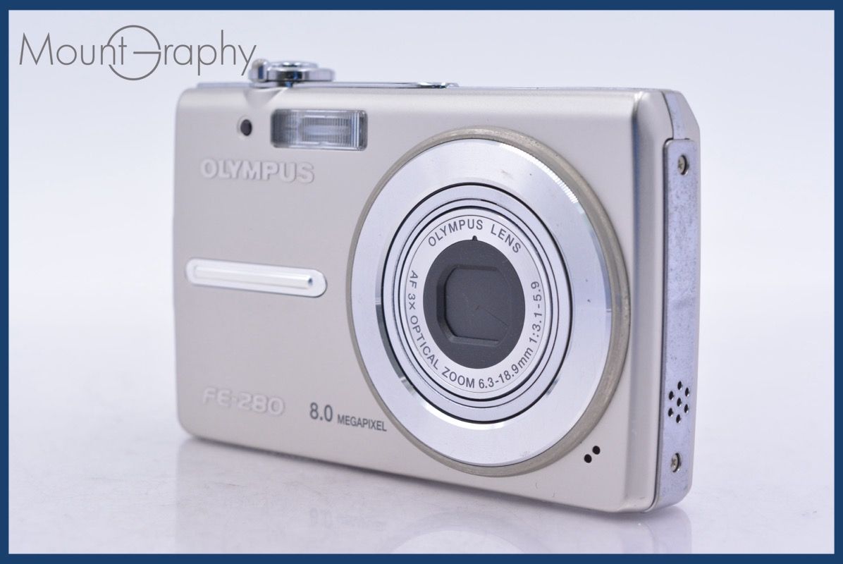 【通電確認済】OLYMPUS FE-280 オリンパス コンパクトデジカメ オリンパス OLYMPUS FE-280 3x 同梱無料 #am5053 - メルカリ