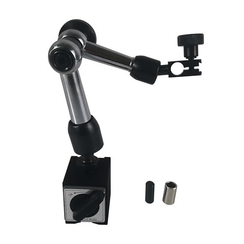 マグネットベーススタンド 小型ロック機能付 調整可 ON|OFF制御 穴径Φ6|8mm 磁気ベースダイヤルスタンド マグネットホルダー マグネットベース 測定 おすすめ ac6b819b