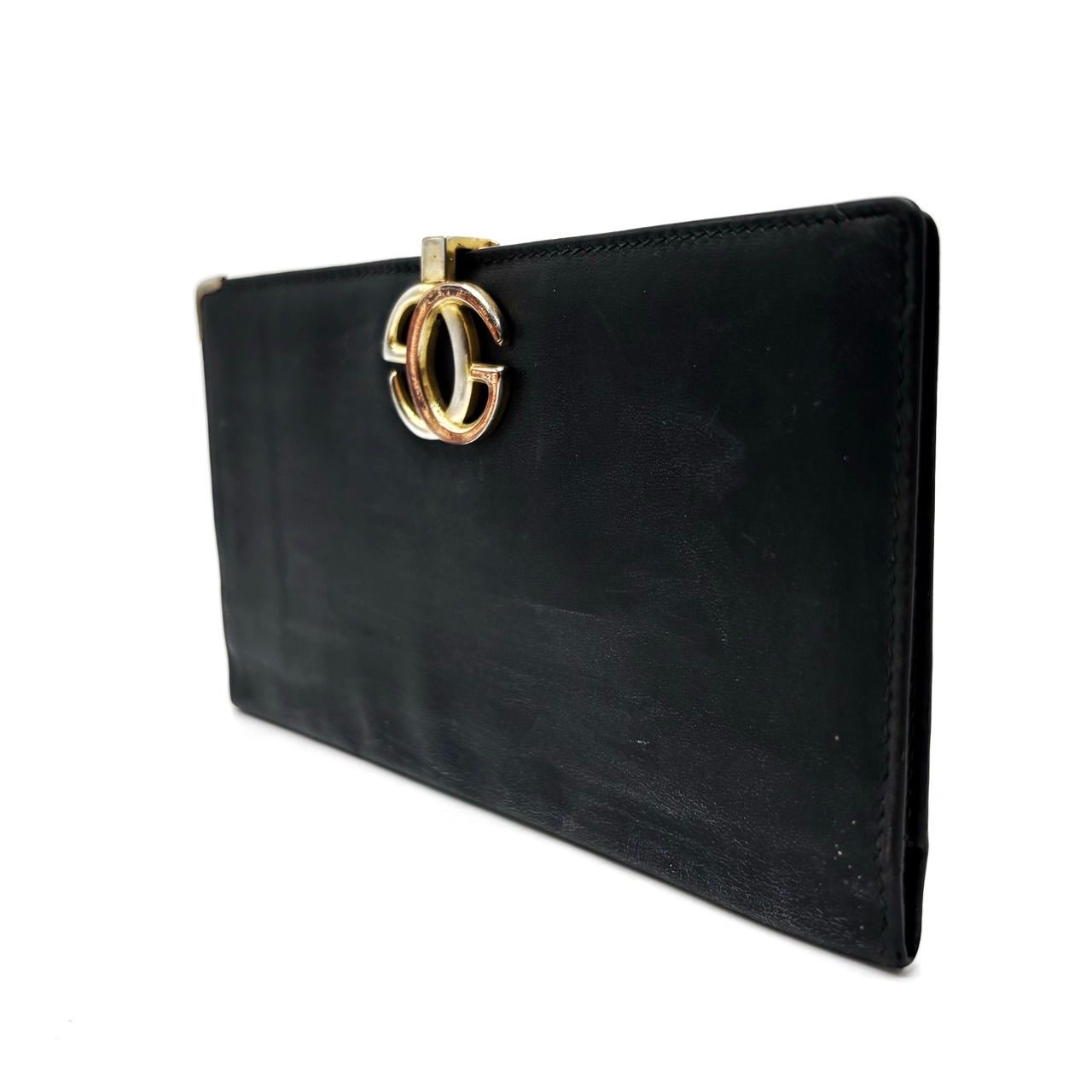 GUCCI 長財布 ネイビー ゴールド金具】 楽天市場】gucci 長財布