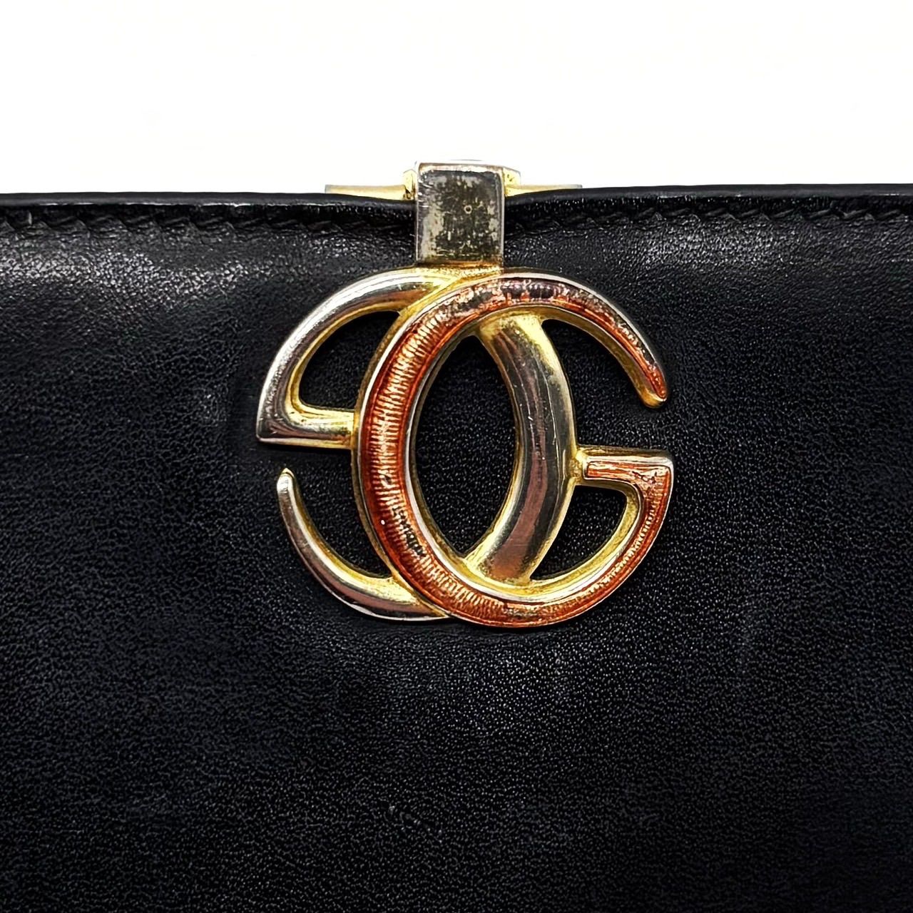 良品】GUCCI グッチ インターロッキング 長財布 お札 ゴールド金具 