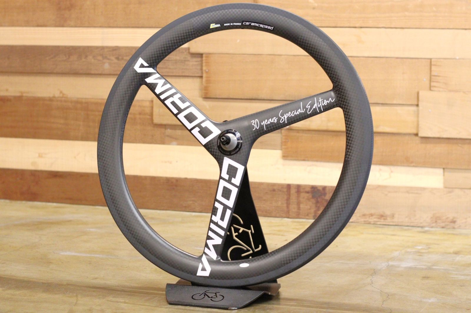 新品未使用 コリマ CORIMA 3スポーク WS TT HM カーボン チューブラー 