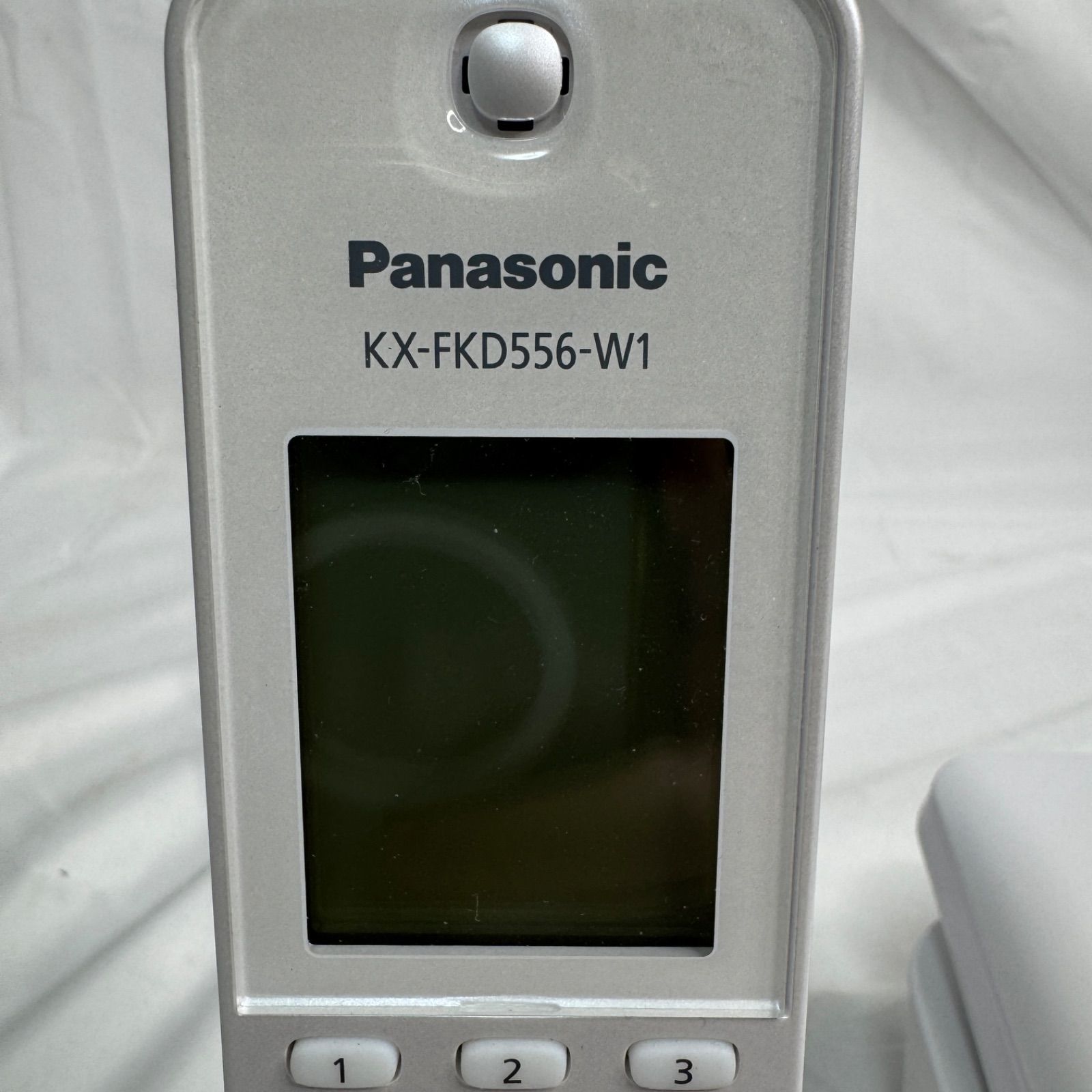 Panasonic パナソニック デジタルコードレス電話機 VE-GD78-W 受話子機 