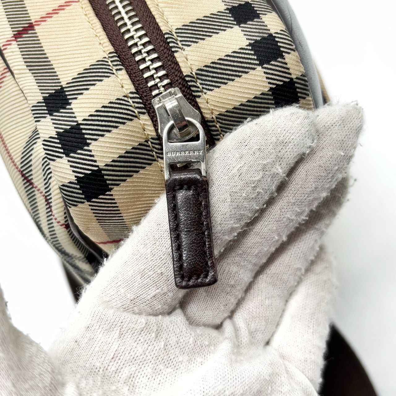 良品】 Burberry バーバリー ノバチェック ショルダーバッグ 
