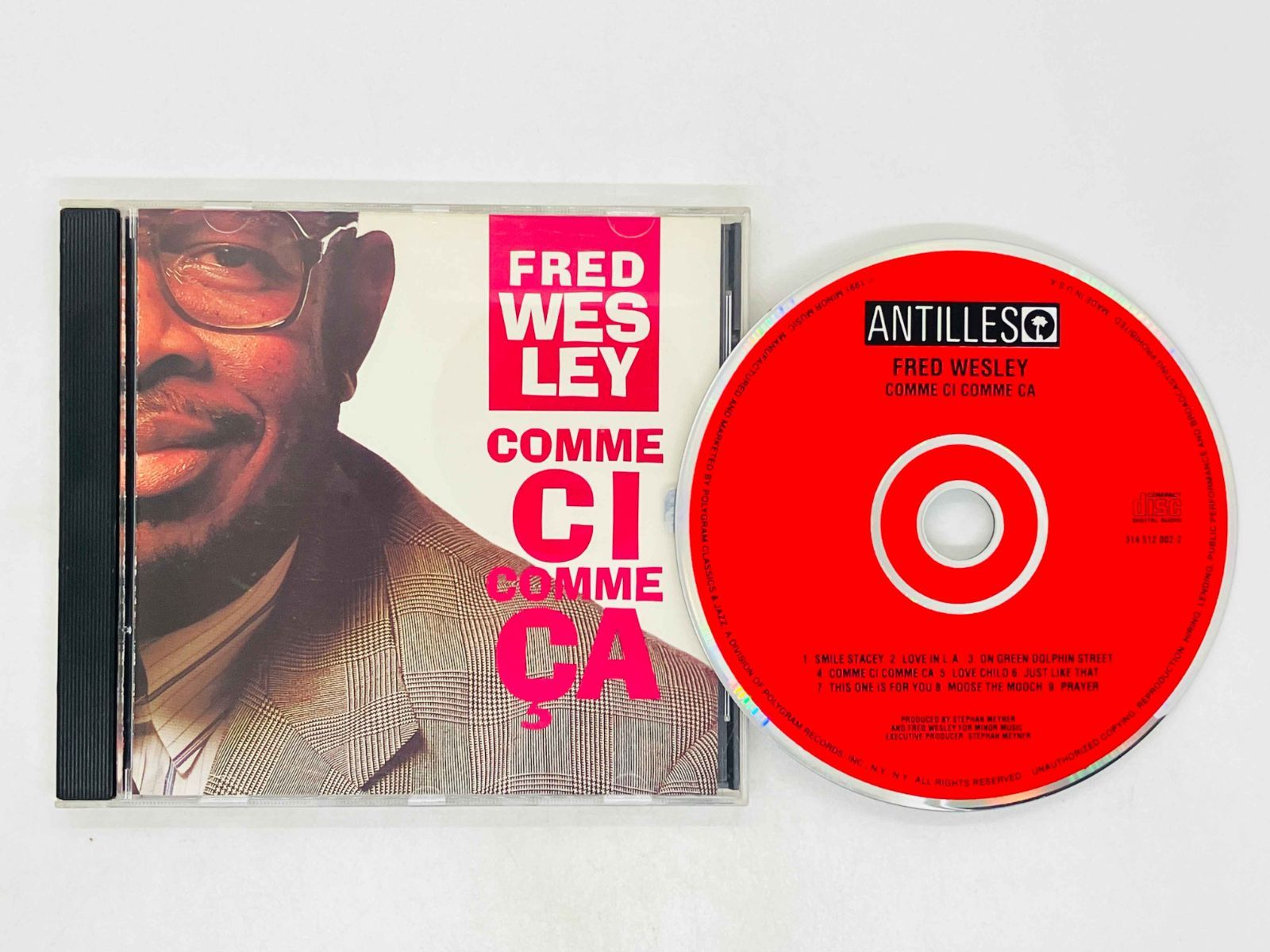 CD 蒸着仕様 フレッド・ウェズリー / FRED WESLEY / Comme Ci Comme a