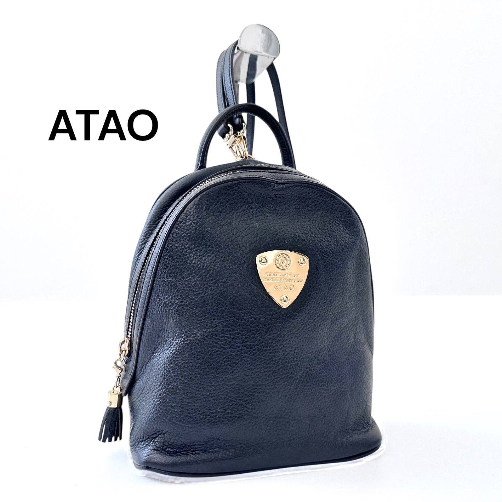 アタオ ATAO ミッドタウン 4WAY ミニリュック ショルダーバッグ 本革