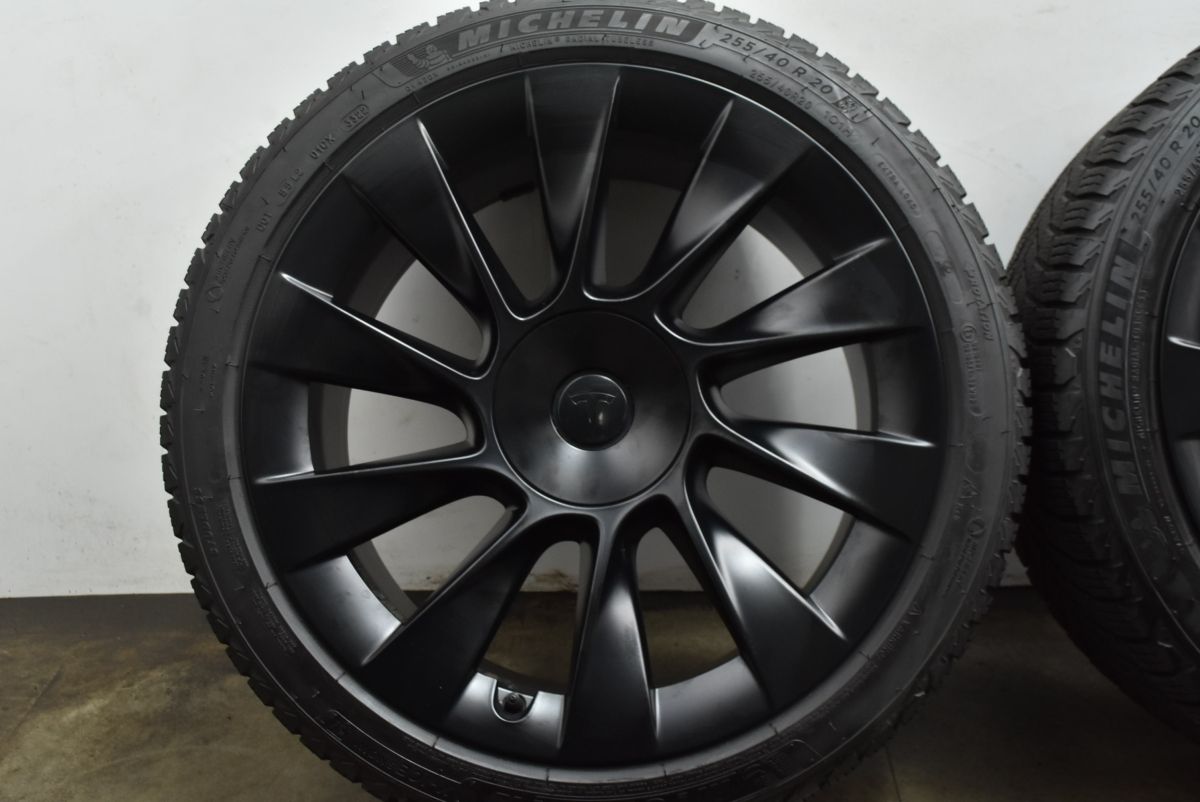 希少 スタッドレス】テスラ モデルY 純正 20in 9.5J +45 PCD114.3