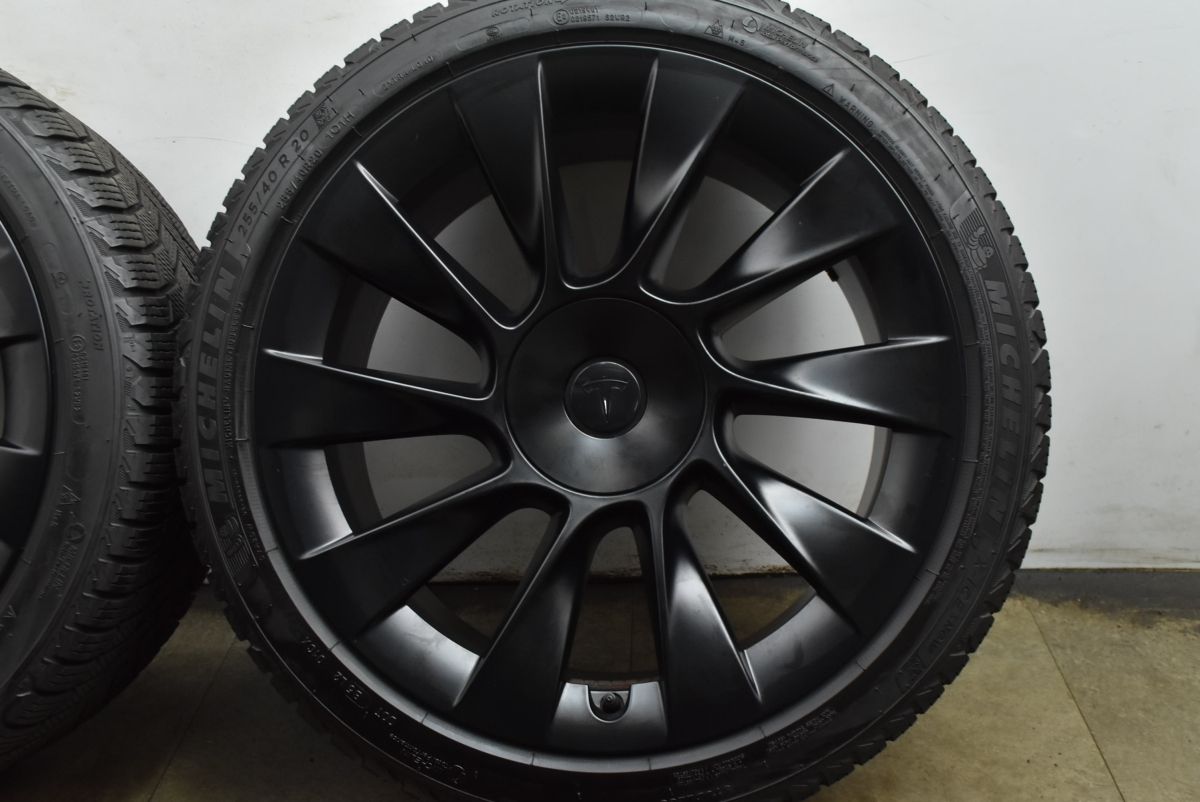 希少 スタッドレス】テスラ モデルY 純正 20in 9.5J +45 PCD114.3