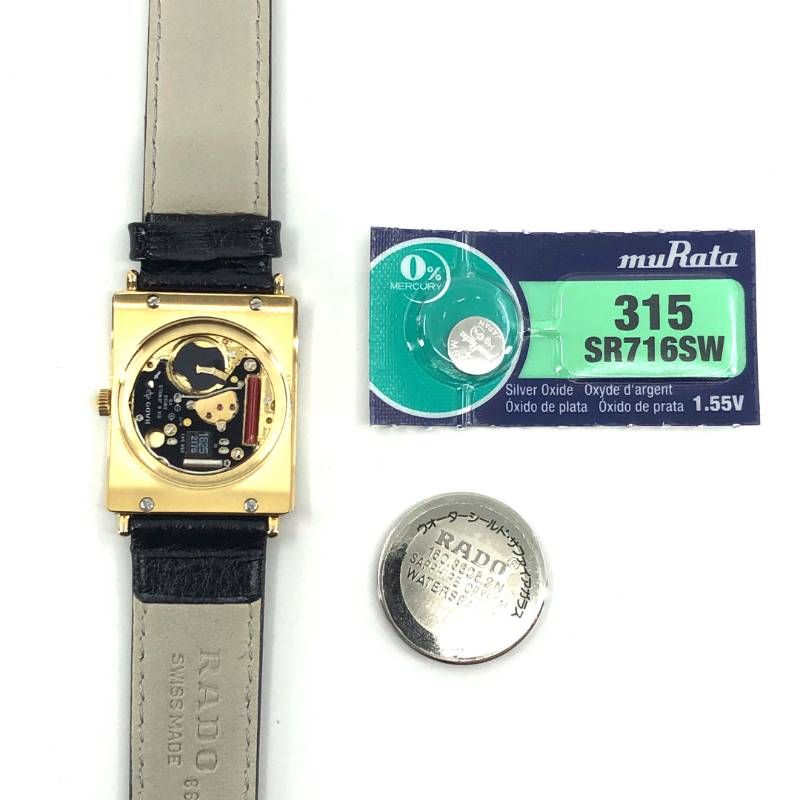 RADO 新品電池 極美品 腕時計 メンズ 160.3605.2 フローレンス Yahoo
