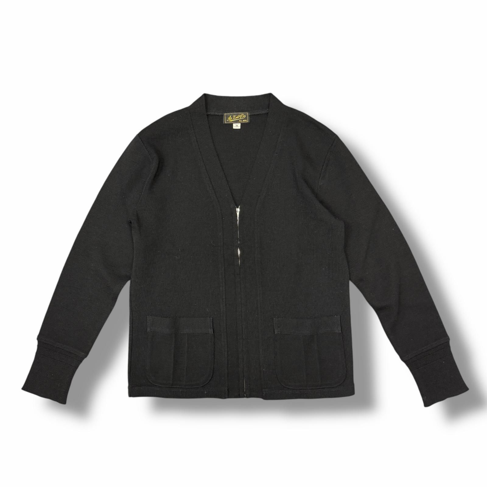 At Last & Co Zip Knit Cardigan ジップニットカーディガン At Last & Co Zip Knit Cardigan ジップニットカーディガン