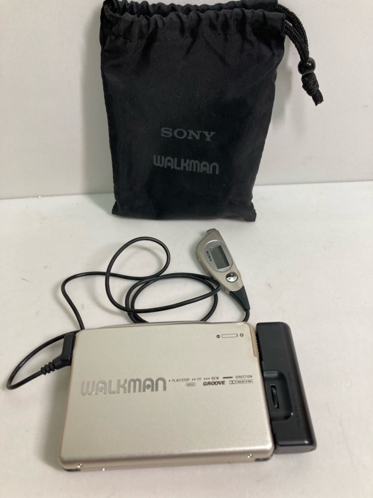 【ジャンク品】SONY ポータブルカセットプレイヤー WM-EX900 ジャンク】SONY WALKMAN WM-EX900 カセットプレーヤー ジャンク品