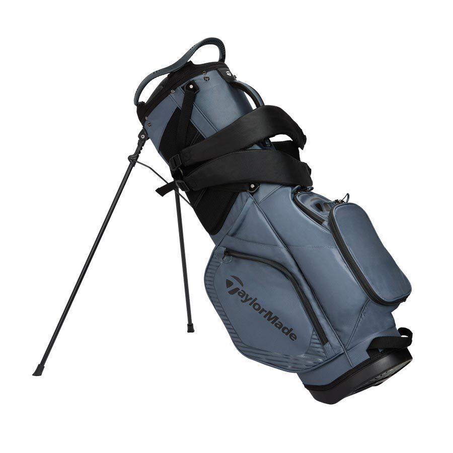 新品　ゴルフバック　キャディバック　スタンド　テーラーメイド　チャコール　グレー 新品未使用 TaylorMade ゴルフバック プロ スタンドバッグ 9.5型