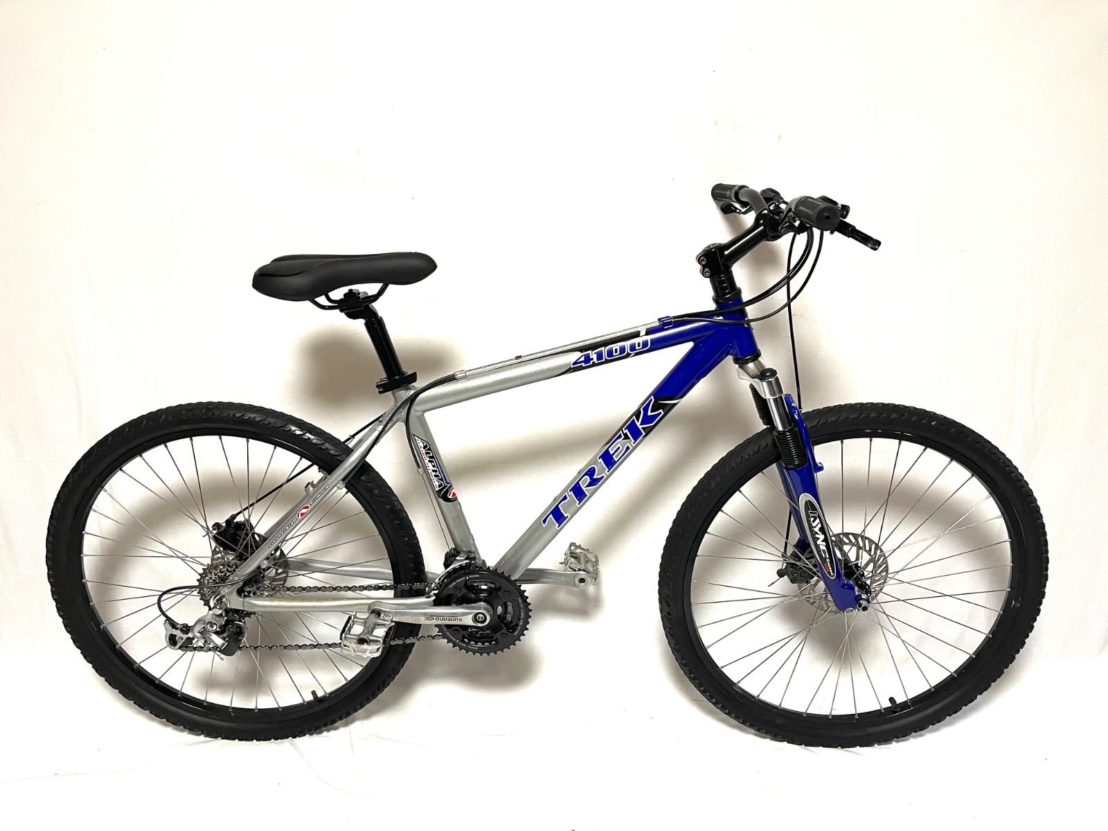 0211【即乘】送料無料 トレック TREK ディスク式 MTB ALPHA 4100 
