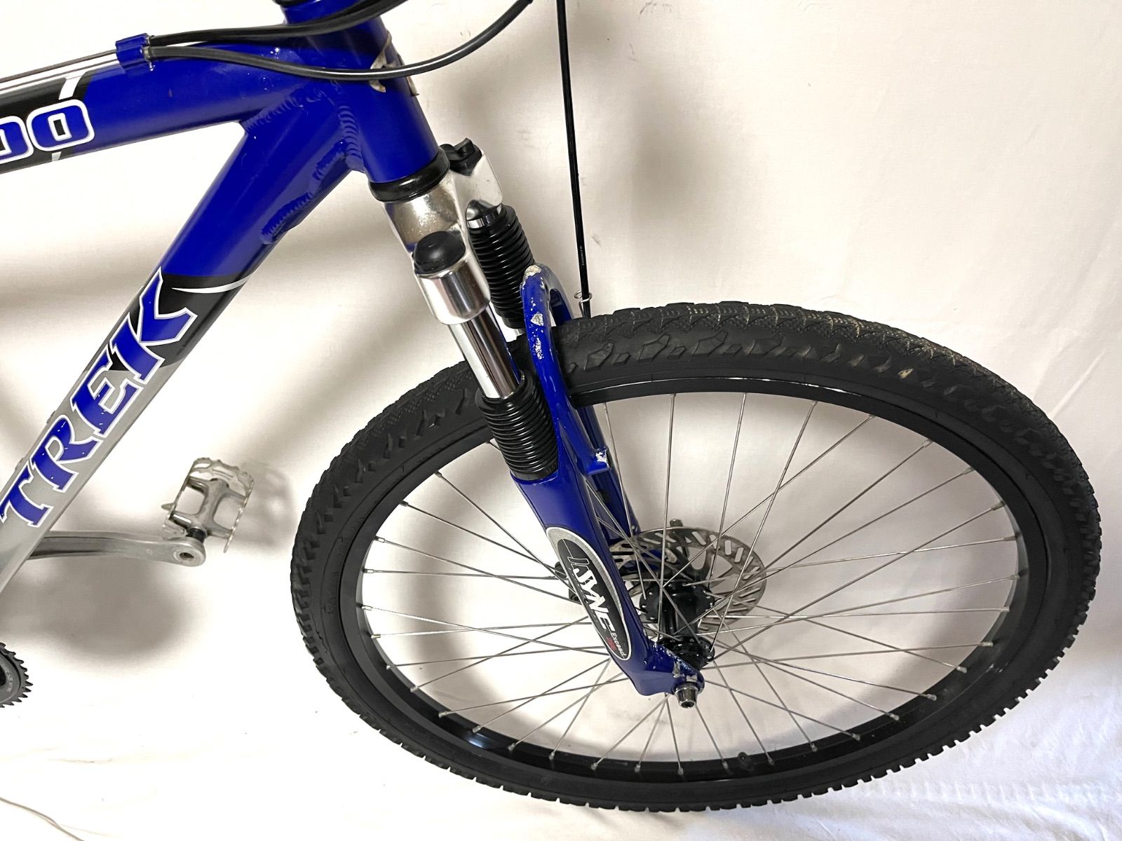 0211【即乘】送料無料 トレック TREK ディスク式 MTB ALPHA 4100 
