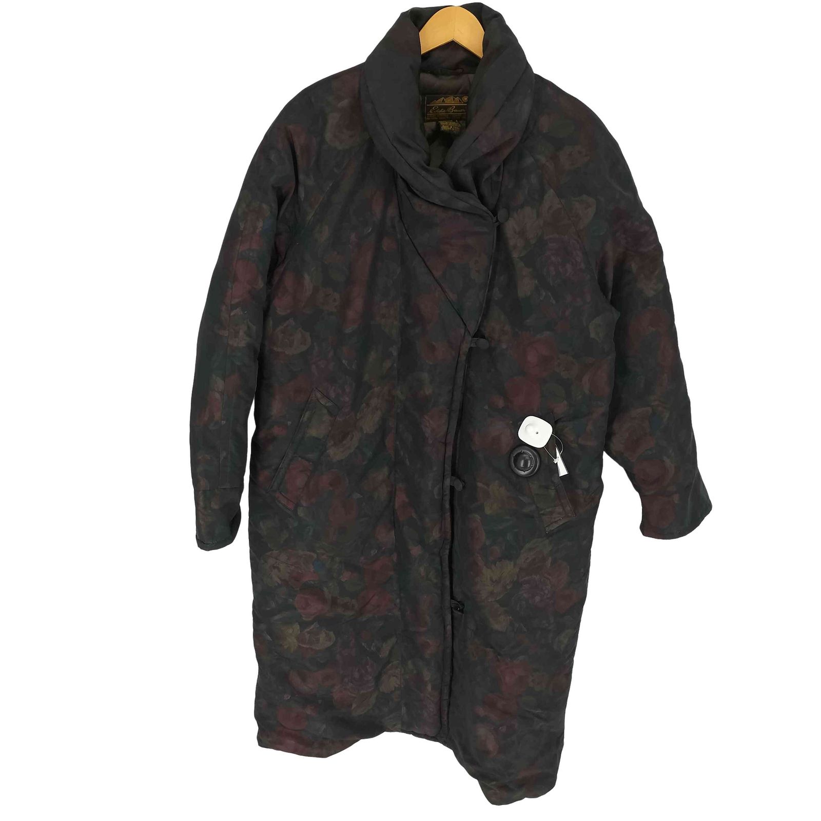 エディーバウアー Eddie Bauer GOOSE DOWN 花柄グースダウンコート 