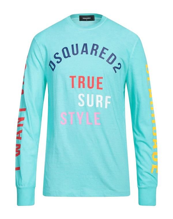 DSQUARED2 Tシャツ ターコイズ ディースクエアード メンズ トップス Tシャツ DSQUARED2 Tシャツ