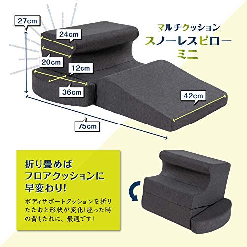 新品 フランスベッド 昼寝枕 やや硬め 「スノーレスピローミニ」 人間