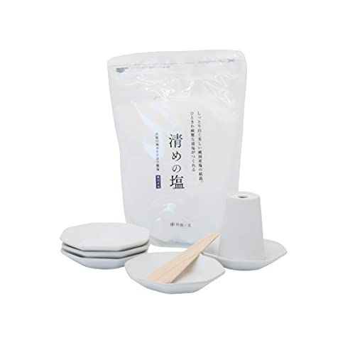 新品 神棚の里 八角盛り塩セット+清めの塩1kg 209755 4,382円