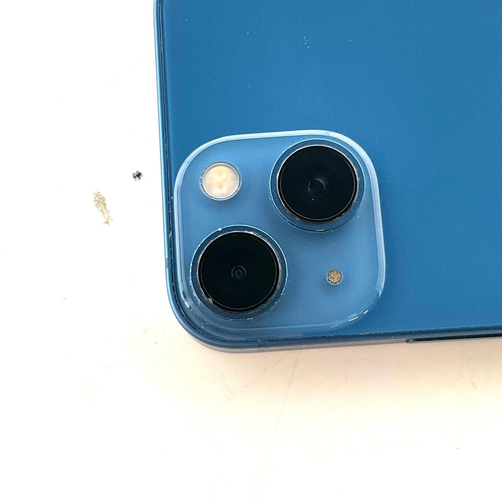 iPhone 13 mini 128GB ブルー SIMフリー【難有】 - メルカリ