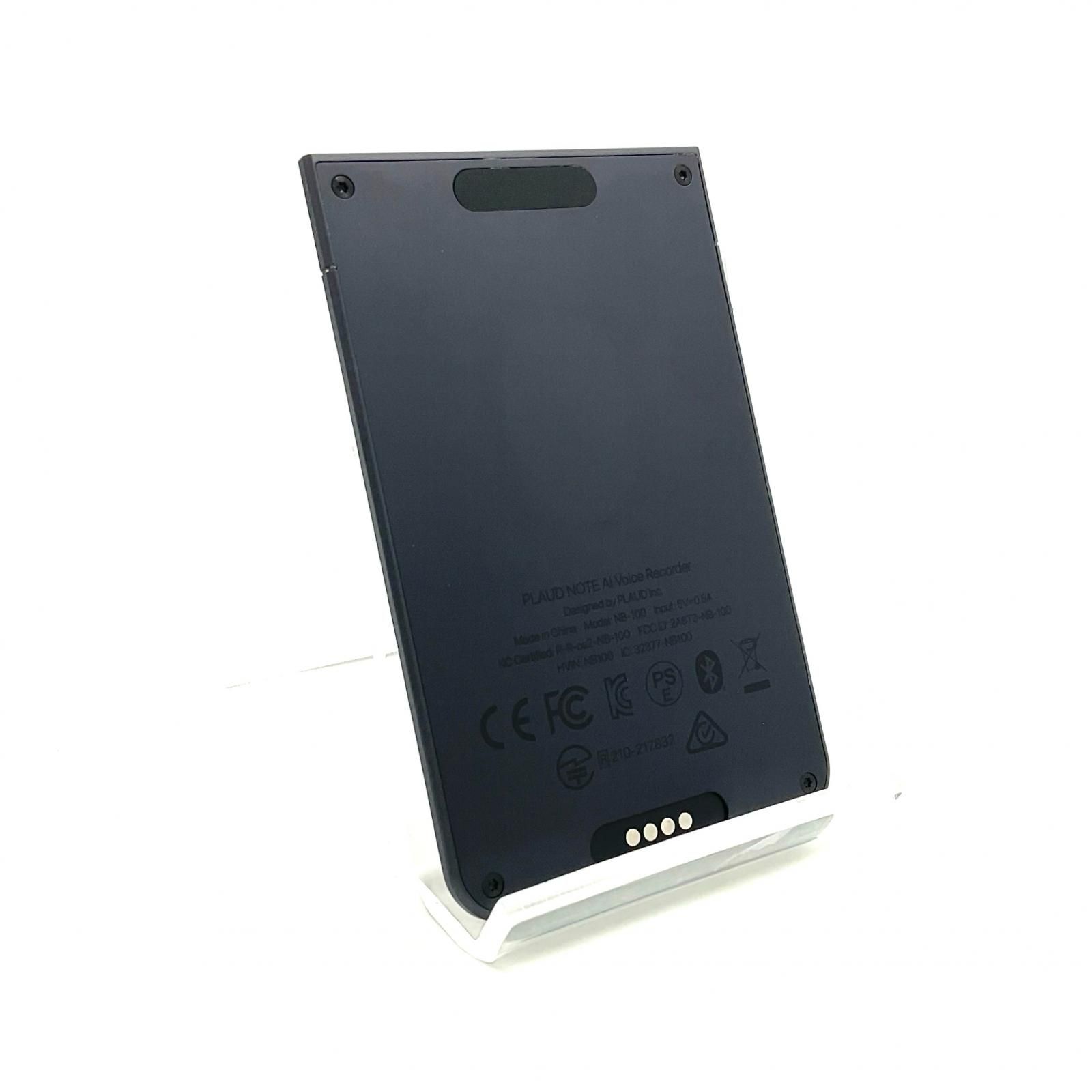 オーディオ機器 【美品】Plaud Note NB-100 ブラック カード型 AI