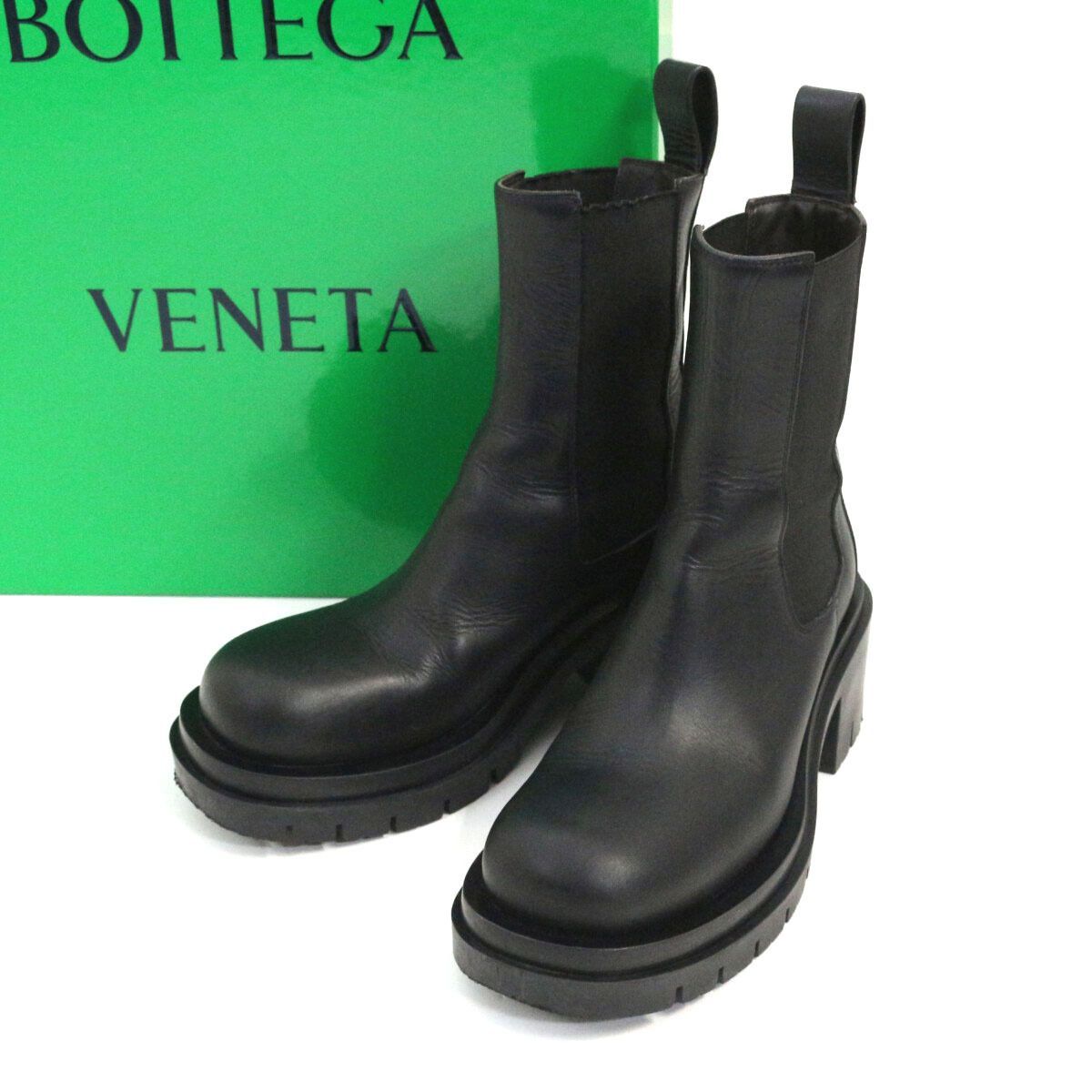 BOTTEGA VENETA ボッテガヴェネタ LUG ANKLE BOOT サイドゴアアンクル 