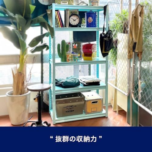 新品 ダルトン(Dulton) 収納棚 スチール シェルフ アイボリー 高さ1830