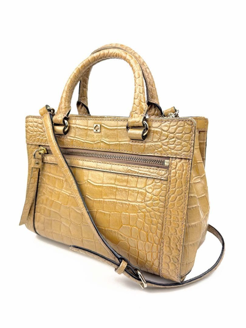 kate spade new york ケイトスペード 2wayバッグ ベージュ 