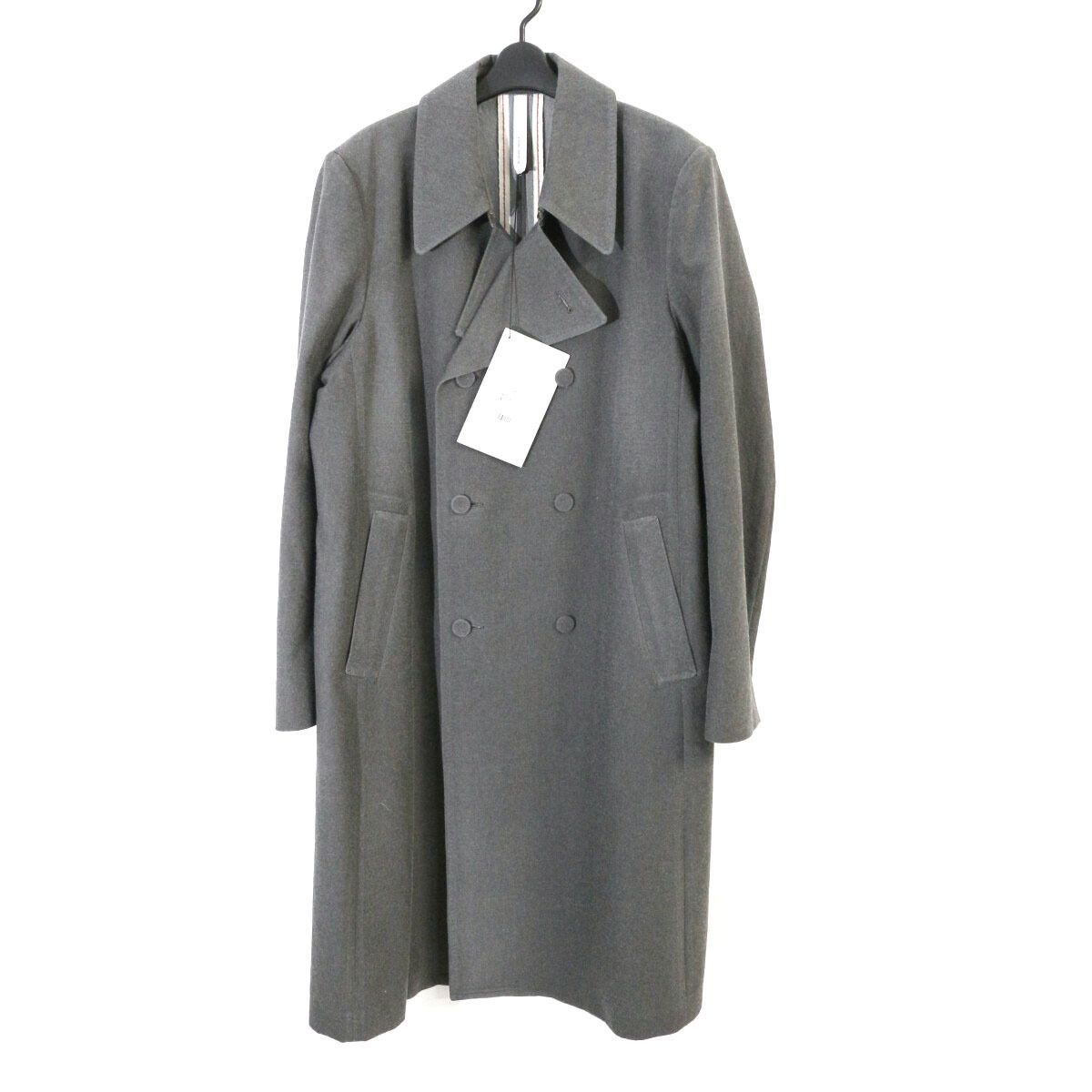 キミノリモリシタ 25AW ウールコットンハンドシェービングトレンチコート kiminori morishita キミノリモリシタ 25AW Hand-shaving trench coat