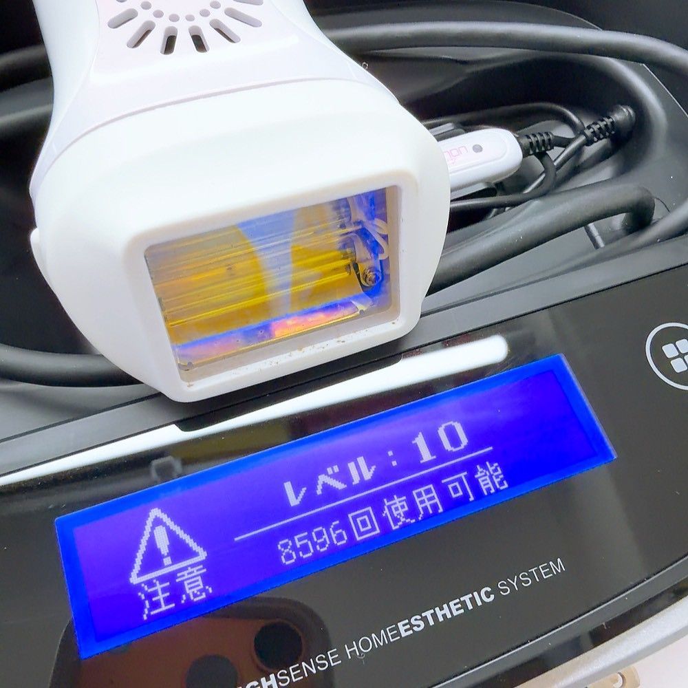 ke-non ケノン 脱毛器 カートリッジ付 ver8.4 最新シリーズ＊ほぼ未使用》 ケノン ver 8.4 カートリッジ 2つ付き