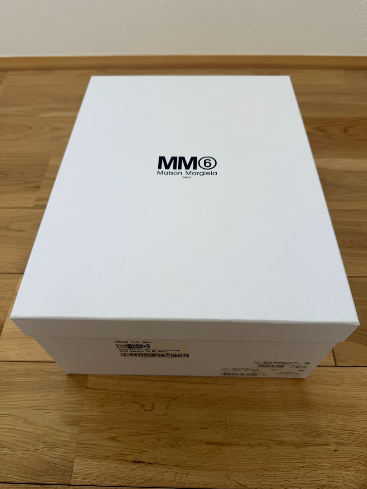 MM6 Maison Margiela スニーカー 43 28cm ブラック 厚底 新品 箱付 